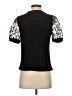 CeCe Black Short Sleeve Top Size S - photo 2