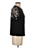 CeCe Black Short Sleeve Top Size S - photo 4