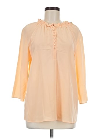 ETRO 3/4 Sleeve Silk Top (view 1)