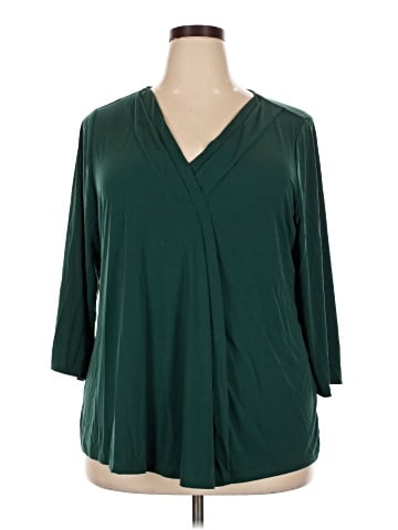 Lane Bryant 3/4 Sleeve Blouse (view 1)