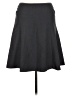 Calvin Klein Solid Gray Casual Skirt Size 6 (petite) - photo 1