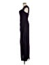 Xscape 100% Polyester Solid Purple Cocktail Dress Size 6 - photo 5
