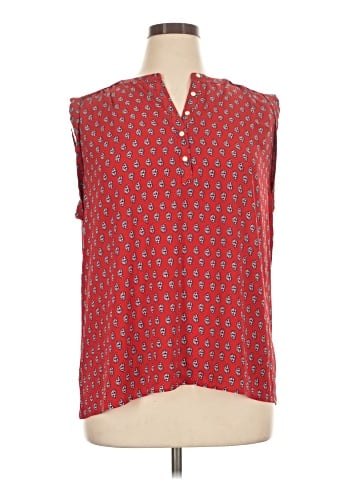 Ann Taylor LOFT Sleeveless Button-Down Shirt (view 1)