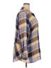 Talbots 100% Rayon Plaid Purple Long Sleeve Button-Down Shirt Size 2X - photo 4