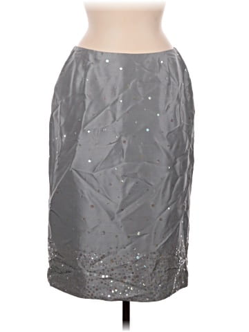 Ann Taylor Silk Skirt (view 1)