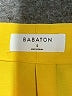 Babaton 100% Polyester Yellow 3/4 Sleeve Blouse Size S - photo 7