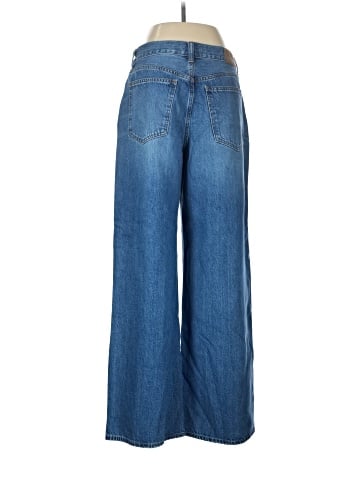 Madewell Superwide-Leg Jeans in Fannin Wash (view 2)