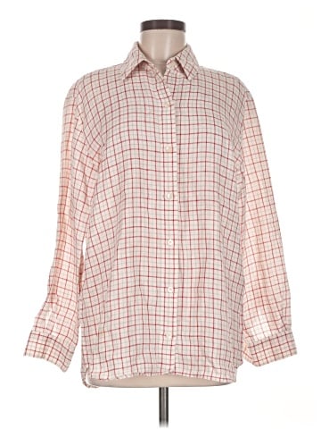 Liz Claiborne Long Sleeve Button-Down Shirt (view 1)