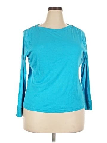 Chaps 3/4 Sleeve T-Shirt (view 1)