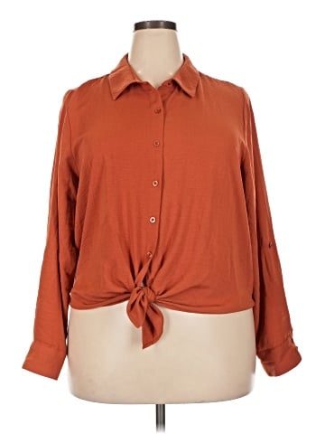 Simply Vera Vera Wang Long Sleeve Blouse (view 1)