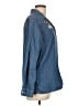 Holiday Editions Blue Long Sleeve Button-Down Shirt Size L - photo 4