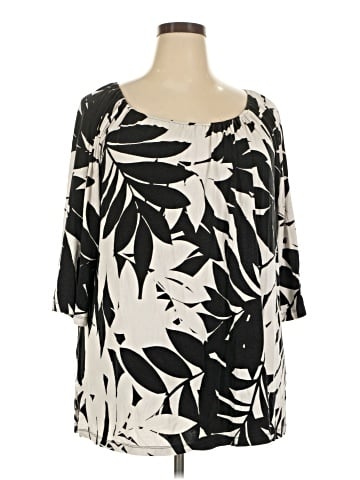Ruby Rd. 3/4 Sleeve Blouse (view 1)