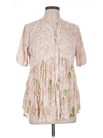 Akemi + Kin Short Sleeve Blouse (view 1)