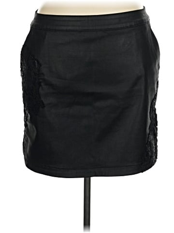 White House Black Market Faux Leather Skirt (view 1)