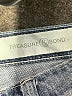 Treasure & Bond Chevron-herringbone Blue Jeans Size 33 waist - photo 7