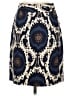 J.Crew Print Blue Formal Skirt Size 0 - photo 1