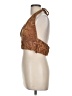 Motel Brown Sleeveless Blouse Size L - photo 5
