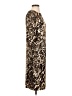 Dennis by Dennis Basso Animal Print Brown Cocktail Dress Size XXS - photo 4