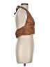 Motel Brown Sleeveless Blouse Size L - photo 4