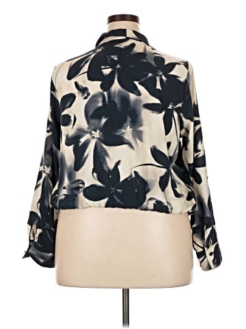 Simply Vera Vera Wang 3/4 Sleeve Blouse (view 2)