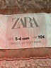 Zara 100% Polyester Solid Tan Snow Jacket Size 3 - 4 - photo 3