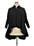 Kate Hewko 100% Cotton Polka Dots Black 3/4 Sleeve Button-Down Shirt Size XXL (estimated) - photo 1