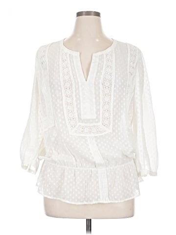 DR2 3/4 Sleeve Blouse (view 1)