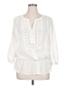 DR2 100% Polyester White 3/4 Sleeve Blouse Size XL - photo 1