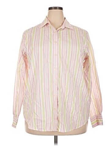 Lands' End Long Sleeve Button-Down Shirt (view 1)