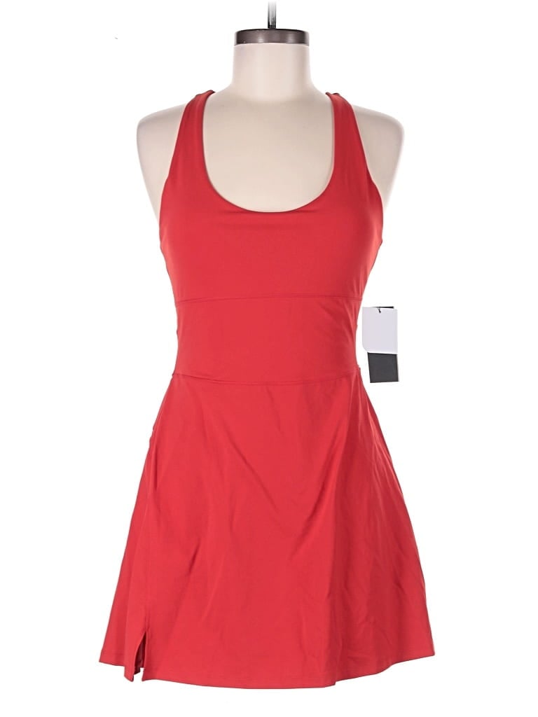 Pre-owned Fabletics Active Dress In Red