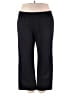 Lane Bryant Solid Black Active Pants Size 22 Petite - photo 1