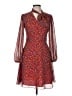 Boden 100% Polyester Print Red Cocktail Dress Size 6 - photo 1