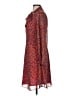 Boden 100% Polyester Print Red Cocktail Dress Size 6 - photo 5