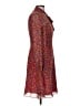 Boden 100% Polyester Print Red Cocktail Dress Size 6 - photo 4