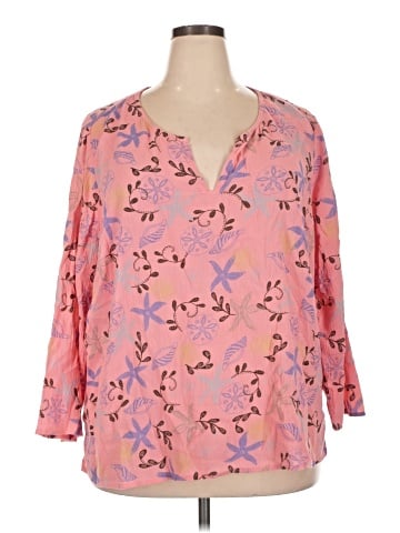 Fresh Produce 3/4 Sleeve Blouse (view 1)