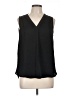 Alfani 100% Polyester Black Sleeveless Blouse Size L - photo 1