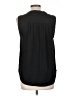 Alfani 100% Polyester Black Sleeveless Blouse Size L - photo 2