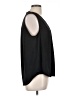 Alfani 100% Polyester Black Sleeveless Blouse Size L - photo 4