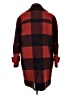 Hilfiger Collection Plaid Red Coat Size L (estimated) - photo 2