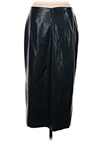 T Tahari Faux Leather Skirt (view 2)