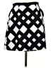 Peter Pilotto Graphic Black Casual Skirt Size 4 - photo 2