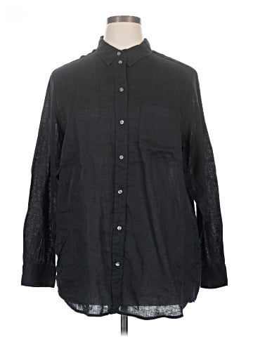 Gap Long Sleeve Button-Down Shirt (view 1)