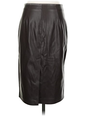 MNG Faux Leather Skirt (view 2)