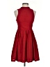 Deletta Argyle Red Cocktail Dress Size XS - photo 1