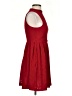 Deletta Argyle Red Cocktail Dress Size XS - photo 4