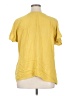 Eyeshadow Yellow Short Sleeve Top Size XL - photo 2