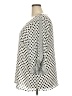 Rose + Olive 100% Polyester Polka Dots Ivory 3/4 Sleeve Blouse Size 2X - photo 5