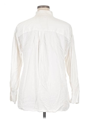 Banana Republic Factory Store Long Sleeve Button-Down Shirt (view 2)