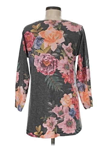 Soft Surroundings 3/4 Sleeve T-Shirt (view 2)