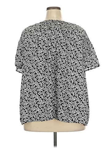 Croft & Barrow Short Sleeve Blouse (view 2)